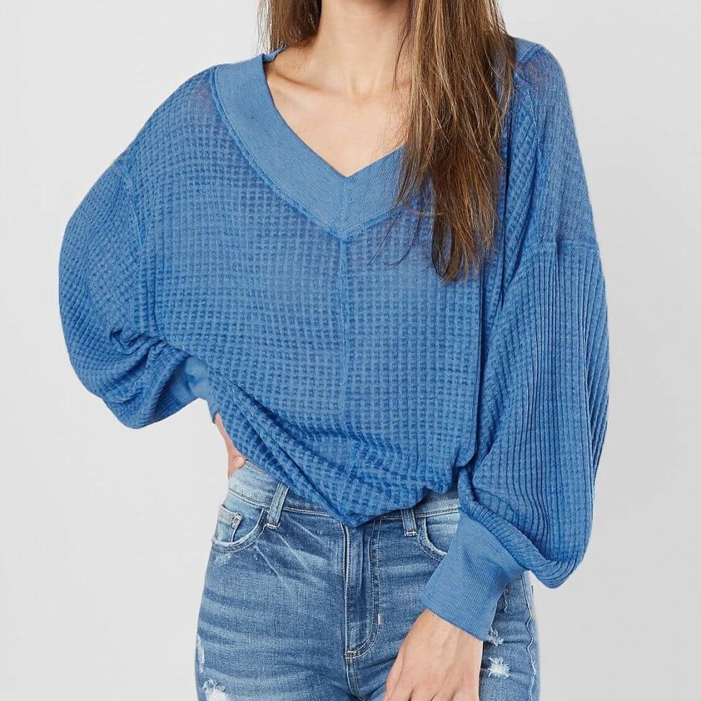 Free People We The Free South Side Thermal Top